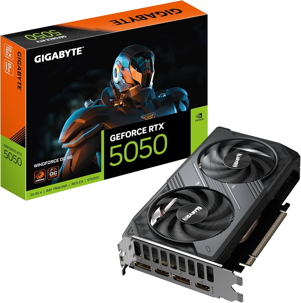 Amazon.co.jp: GIGABYTE NVIDIA Geforce RTX5050 搭載 グラフィック